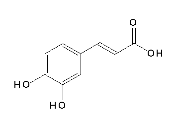 3-(3,4-dihydroxyphenyl)acrylic acid