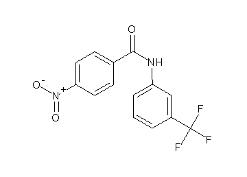 4-nitro-N-[3-(trifluoromethyl)phenyl]benzamide
