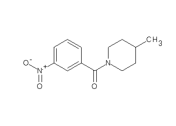 4-methyl-1-(3-nitrobenzoyl)piperidine