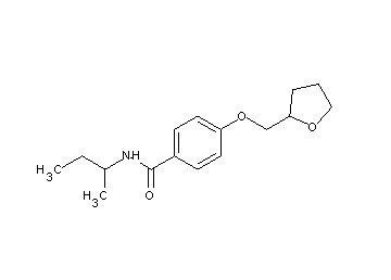 N-(sec-butyl)-4-(tetrahydro-2-furanylmethoxy)benzamide - Click Image to Close