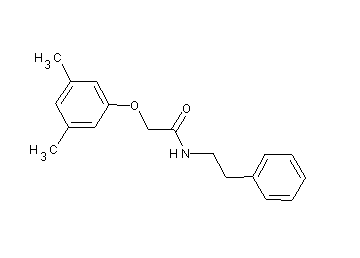 2-(3,5-dimethylphenoxy)-N-(2-phenylethyl)acetamide - Click Image to Close