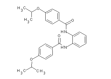 N,N'-1,2-phenylenebis(4-isopropoxybenzamide)
