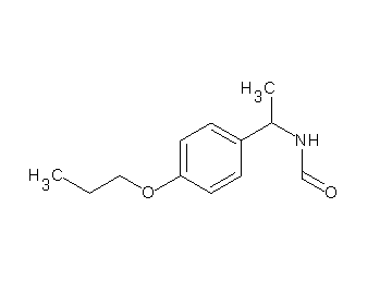 [1-(4-propoxyphenyl)ethyl]formamide