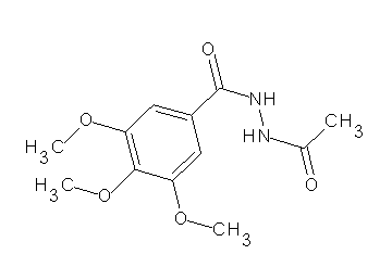 N'-acetyl-3,4,5-trimethoxybenzohydrazide