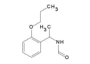[1-(2-propoxyphenyl)ethyl]formamide
