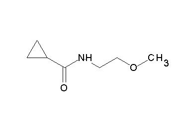 N-(2-methoxyethyl)cyclopropanecarboxamide