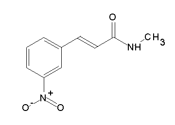 N-methyl-3-(3-nitrophenyl)acrylamide
