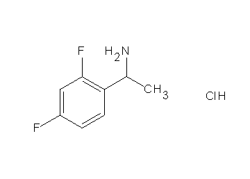 [1-(2,4-difluorophenyl)ethyl]amine hydrochloride