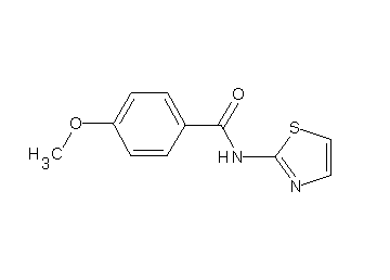 4-methoxy-N-1,3-thiazol-2-ylbenzamide
