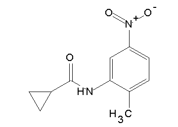 N-(2-methyl-5-nitrophenyl)cyclopropanecarboxamide
