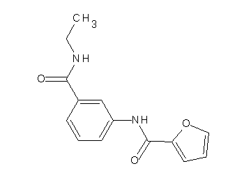 N-{3-[(ethylamino)carbonyl]phenyl}-2-furamide - Click Image to Close