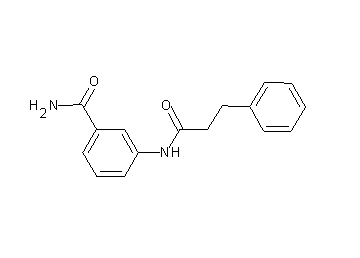 3-[(3-phenylpropanoyl)amino]benzamide - Click Image to Close