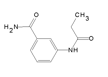 3-(propionylamino)benzamide 3-(propionylamino)benzamide