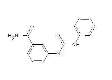 3-[(anilinocarbonyl)amino]benzamide