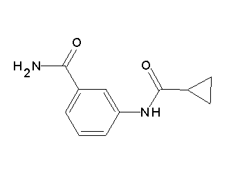 3-[(cyclopropylcarbonyl)amino]benzamide