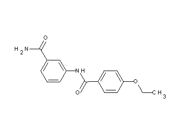 3-[(4-ethoxybenzoyl)amino]benzamide - Click Image to Close