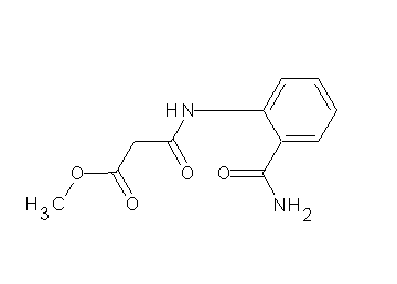 methyl 3-{[2-(aminocarbonyl)phenyl]amino}-3-oxopropanoate