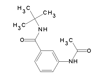 3-(acetylamino)-N-(tert-butyl)benzamide