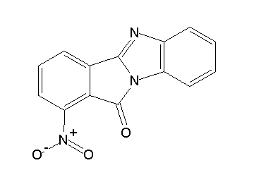 1-nitro-11H-isoindolo[2,1-a]benzimidazol-11-one