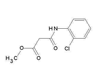 methyl 3-[(2-chlorophenyl)amino]-3-oxopropanoate