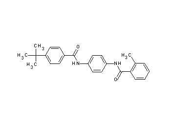 N-{4-[(4-tert-butylbenzoyl)amino]phenyl}-2-methylbenzamide - Click Image to Close
