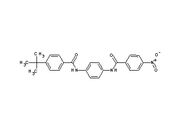 4-tert-butyl-N-{4-[(4-nitrobenzoyl)amino]phenyl}benzamide - Click Image to Close