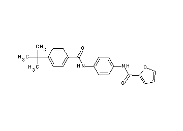 N-{4-[(4-tert-butylbenzoyl)amino]phenyl}-2-furamide - Click Image to Close