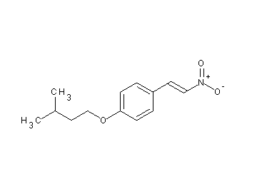1-(3-methylbutoxy)-4-(2-nitrovinyl)benzene