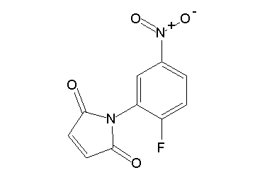1-(2-fluoro-5-nitrophenyl)-1H-pyrrole-2,5-dione 1-(2-fluoro-5-nitrophenyl)-1H-pyrrole-2,5-dione