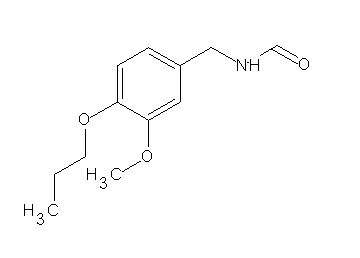 (3-methoxy-4-propoxybenzyl)formamide