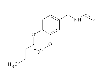 (4-butoxy-3-methoxybenzyl)formamide (4-butoxy-3-methoxybenzyl)formamide