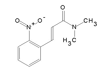 N,N-dimethyl-3-(2-nitrophenyl)acrylamide