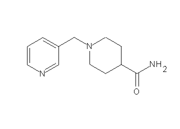 1-(3-pyridinylmethyl)-4-piperidinecarboxamide