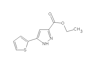 ethyl 5-(2-thienyl)-1H-pyrazole-3-carboxylate