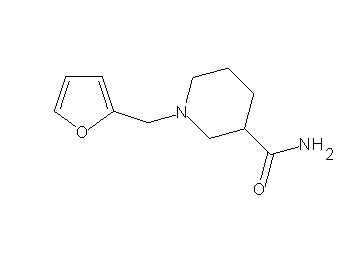 1-(2-furylmethyl)-3-piperidinecarboxamide 1-(2-furylmethyl)-3-piperidinecarboxamide