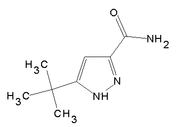 5-tert-butyl-1H-pyrazole-3-carboxamide - Click Image to Close