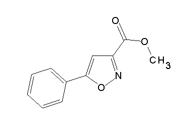 methyl 5-phenyl-3-isoxazolecarboxylate