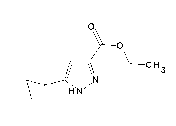 ethyl 5-cyclopropyl-1H-pyrazole-3-carboxylate
