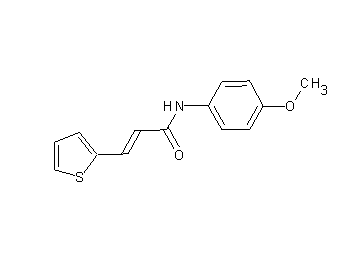 N-(4-methoxyphenyl)-3-(2-thienyl)acrylamide