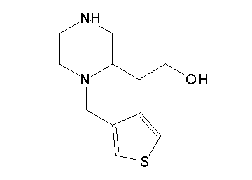 2-[1-(3-thienylmethyl)-2-piperazinyl]ethanol