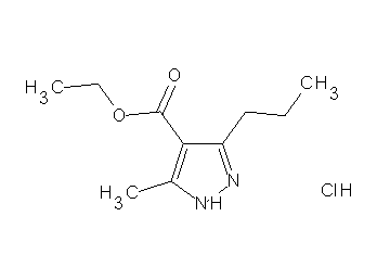 ethyl 5-methyl-3-propyl-1H-pyrazole-4-carboxylate hydrochloride - Click Image to Close