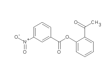 2-acetylphenyl 3-nitrobenzoate