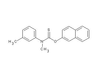 O-2-naphthyl methyl(3-methylphenyl)thiocarbamate