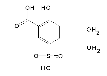 2-hydroxy-5-sulfobenzoic acid dihydrate