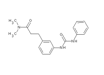 3-{3-[(anilinocarbonyl)amino]phenyl}-N,N-dimethylpropanamide