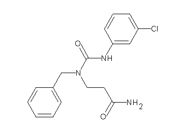 N3-benzyl-N3-{[(3-chlorophenyl)amino]carbonyl}-b-alaninamide