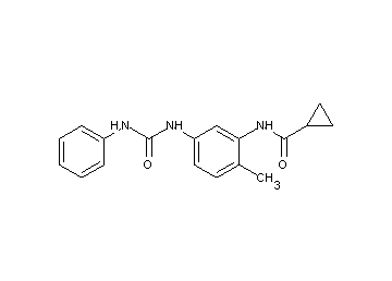 N-{5-[(anilinocarbonyl)amino]-2-methylphenyl}cyclopropanecarboxamide
