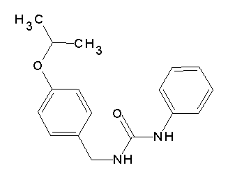 N-(4-isopropoxybenzyl)-N'-phenylurea