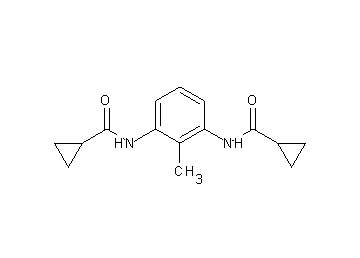 N,N'-(2-methyl-1,3-phenylene)dicyclopropanecarboxamide
