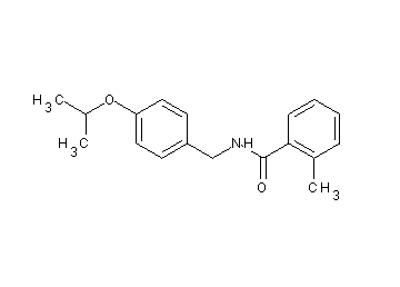 N-(4-isopropoxybenzyl)-2-methylbenzamide - Click Image to Close